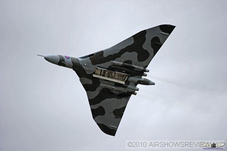 the Vulcan bomber - the only one still flying